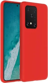 Cyoo Premium Liquid Silicon Case для Samsung Galaxy Note 20 Red