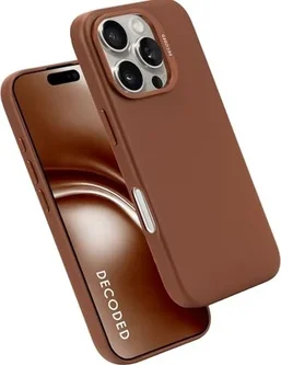 Decoded Leather Back Cover для Apple iPhone 16 Pro Max Tan Brown