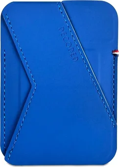 Decoded Silicone MagSafe Card Stand Wallet Galactic Blue