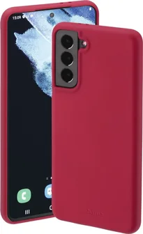 Hama Cover Finest Feel для Samsung Galaxy S21 Red