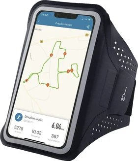 Hama спортивный чехол на руку Finest Sports XXL Anthracite