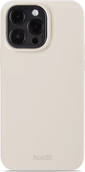 Holdit Silicone Case для Apple iPhone 15 Pro Max light Beige