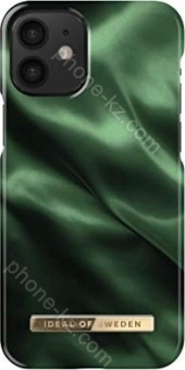 iDeal of Sweden Fashion case Emerald Satin for Apple iPhone 12 mini 