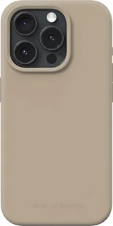 iDeal of Sweden Silicone Case для Apple iPhone 15 Pro Beige