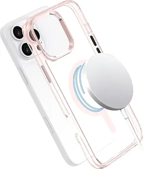 ISY MagISY накладка для Apple iPhone 16 Pro clear Pink