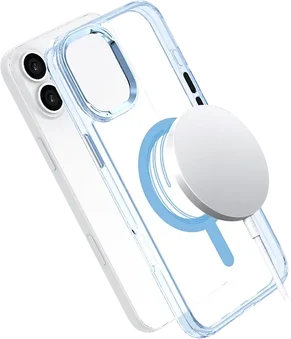 ISY MagISY накладка для Apple iPhone 16 Clear Blue