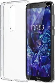 Nokia CC-151 Slim Crystal Cover для Nokia 5.1 Plus Transparent