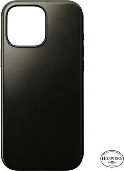 Nomad Modern Horween Leather Case для Apple iPhone 16 Pro Max Green Chrome