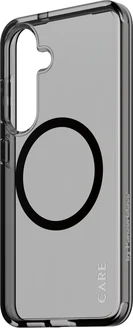 PanzerGlass Care Flagship Case Urban Combat Smokey Magnetic Qi для Samsung Galaxy S25 Transparent/Black