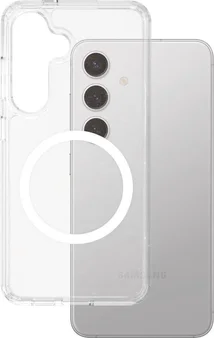 PanzerGlass Care Flagship Case Urban Combat Star Lit Magnetic Qi для Samsung Galaxy S25+ Transparent/White