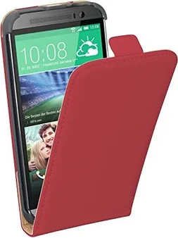 Pedea Flip Cover Premium для HTC One (M8) Red
