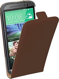 Pedea Flip Cover Premium для HTC One (M8) Brown