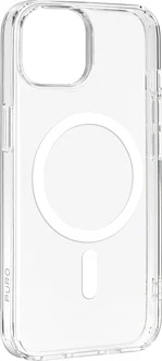 Puro Lite Mag Cover для Apple iPhone 15 Transparent