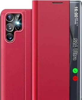 Qissy Mobile Phone Case для Samsung S25 Ultra Red