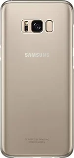 Samsung Clear Cover для Galaxy S8+ gold