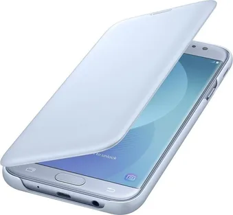 Samsung EF-WJ730CL Flip Wallet для Galaxy J7 (2017) Blue