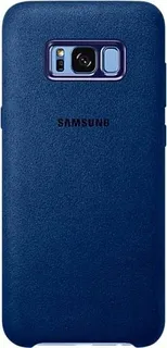 Samsung EF-XG955AL Alcantara Cover для Galaxy S8+ Blue