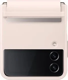 Samsung Flap Leather Cover для Galaxy Z Flip 4 Peach