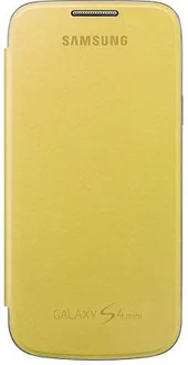 Samsung Flip Cover для Galaxy S4 Mini Yellow