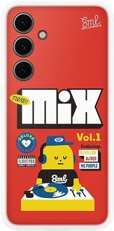 Samsung Flipsuit Case для Galaxy S24 FE Red