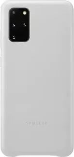 Samsung Leather Cover для Galaxy S20+ light gray