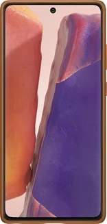 Samsung Leather Cover для Galaxy Note 20 brown