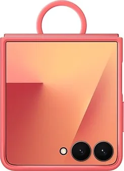 Samsung Silicone Ring Case для Galaxy Z Flip7 Red