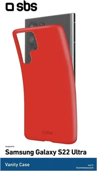 SBS Mobile Vanity Stars Cover для Samsung Galaxy S22 Ultra Red