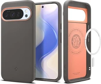 Spigen Nano Pop (MagFit) для Google Pixel 10/10 Pro Papaya Gray