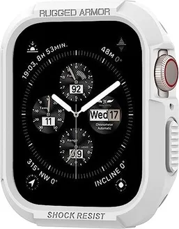 Spigen Rugged Armor для Apple Watch (45mm/44mm) White