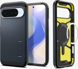 Spigen Tough Armor AI (MagFit) для Google Pixel 10/10 Pro Metal Slate