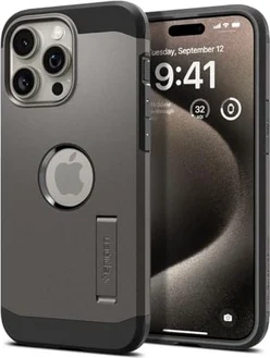 Spigen Tough Armor (MagFit) для Apple iPhone 15 Pro Gunmetal