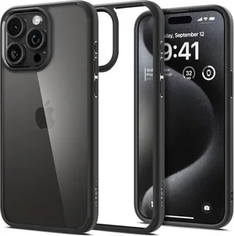 Spigen Ultra Hybrid для Apple iPhone 15 Pro Max Matte Black