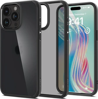 Spigen Ultra Hybrid Matte для Apple iPhone 15 Pro Frost Black