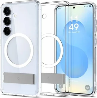 Spigen Ultra Hybrid S (MagFit) для Samsung Galaxy S25+ Clear White