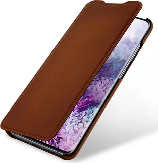 Stilgut Book Type Leather Case для Samsung Galaxy S20+ Brown