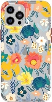 tech21 Evo Art Botanical Garden для Эпл Айфон 12 Про Макс оранжевый