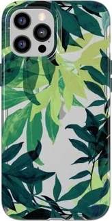 tech21 Evo Art Botanical Garden для Эпл Айфон 12 Про Макс зеленый