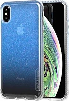 tech21 Pure Shimmer case для Эпл Айфон XS Макс синий
