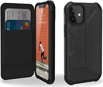 UAG Metropolis Case для Apple iPhone 12 Mini LTHR ARMR Black