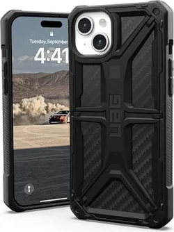 UAG Monarch Case для Apple iPhone 15 Plus Carbon Fiber