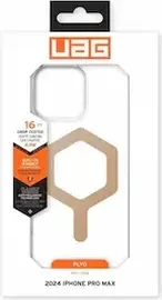 UAG Plyo Case with MagSafe для Apple iPhone 16 Pro Max ice/gold