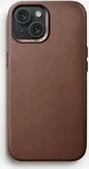 Woodcessories Bio Leather Case для Apple iPhone 15 Plus Brown