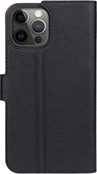 Xqisit Slim Wallet Selection Case Anti Bac для Apple iPhone 12/12 Pro Black