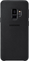 Samsung EF-XG960AB Alcantara Cover for Galaxy S9 black 