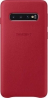 Samsung Leather Cover for Galaxy S10 red 