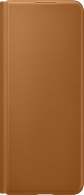 Samsung Leather Flip Cover for Galaxy Z Fold 3 5G Camel 