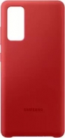 Samsung Silicone Cover for Galaxy S20 FE red 