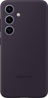 Samsung Silicone case for Galaxy S24 dark violet 