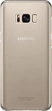Самсунг clear Cover для Галакси S8+ золотой
